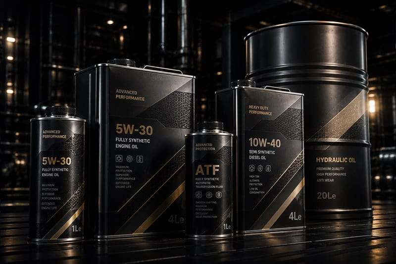 Premium industrial branding through metal can packaging design